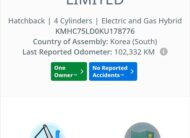 2019 Hyundai Ioniq Plug-in Hybrid (PHEV) Ultimate