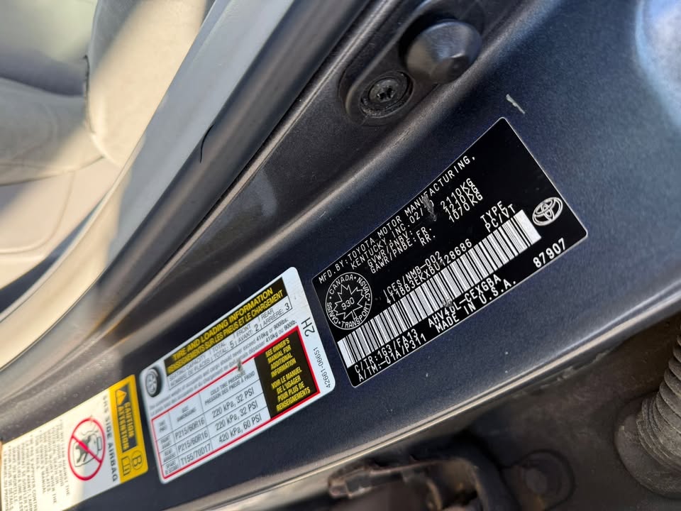 2011 Toyota Camry Hybrid