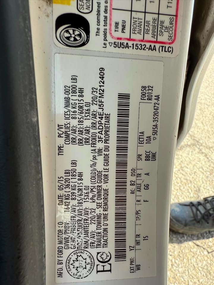 2015 Ford Fiesta SE