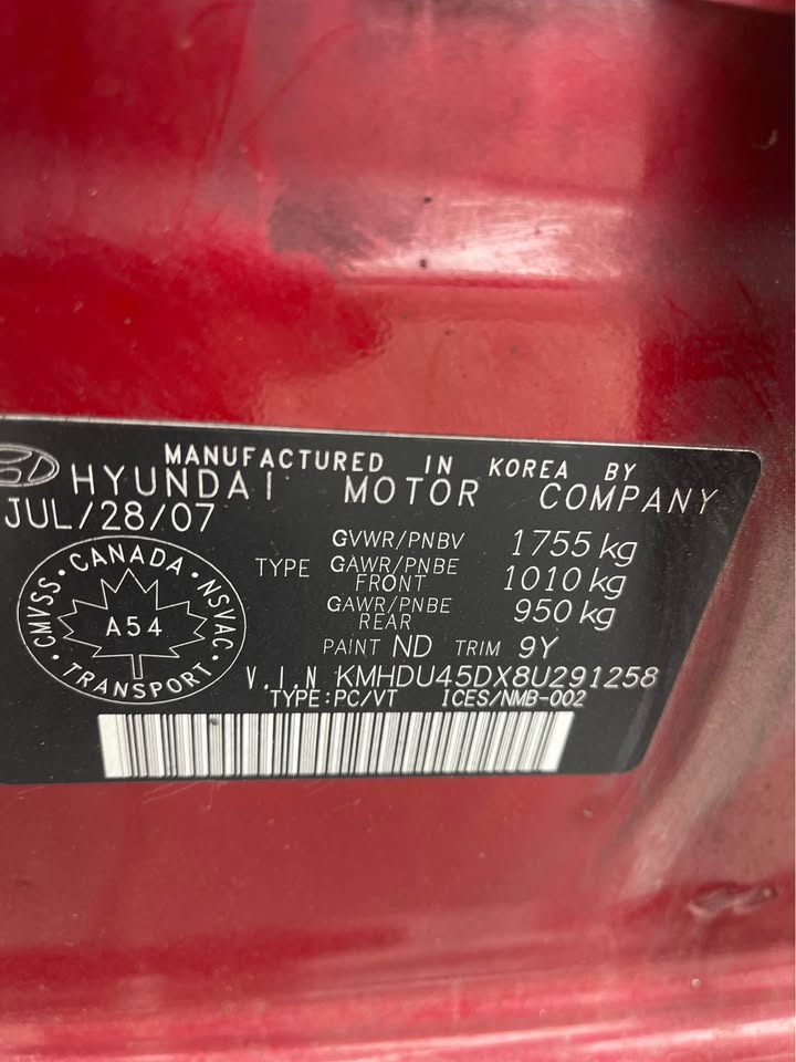 2008 Hyundai Elantra