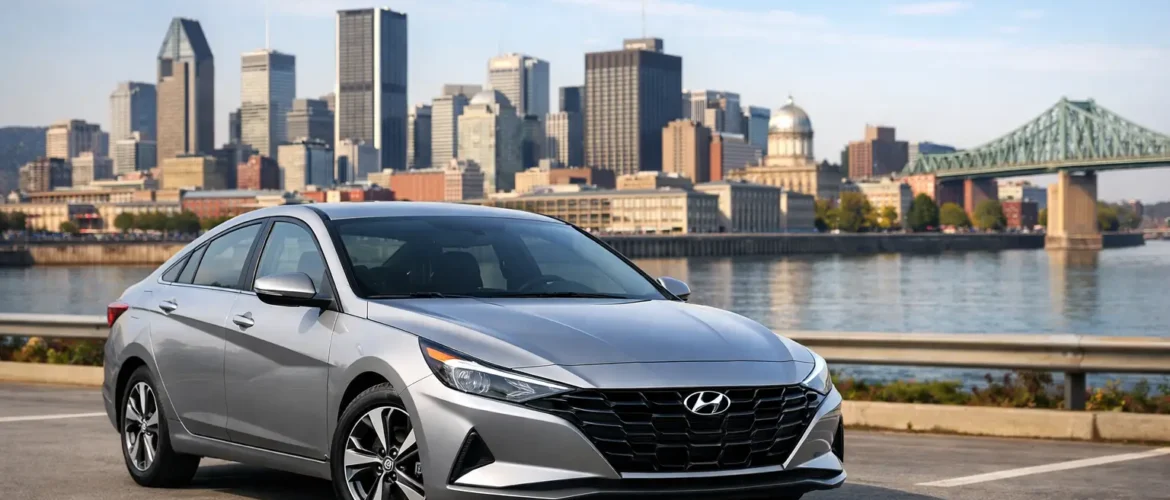Hyundai Elantra pas cher à Montréal