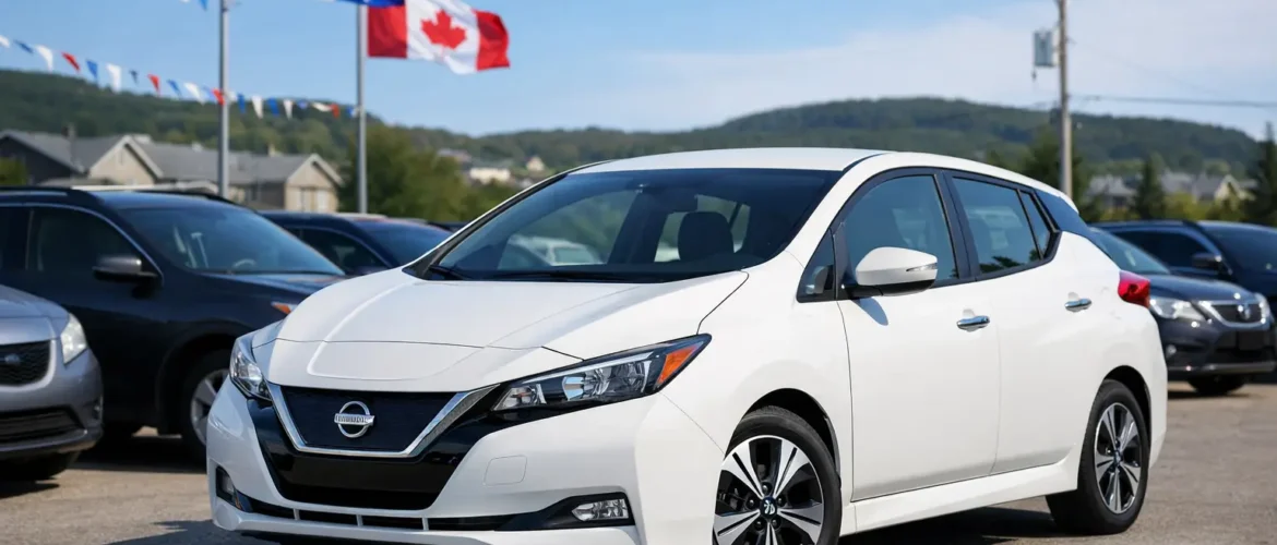 Nissan Leaf d’occasion pas cher au Québec