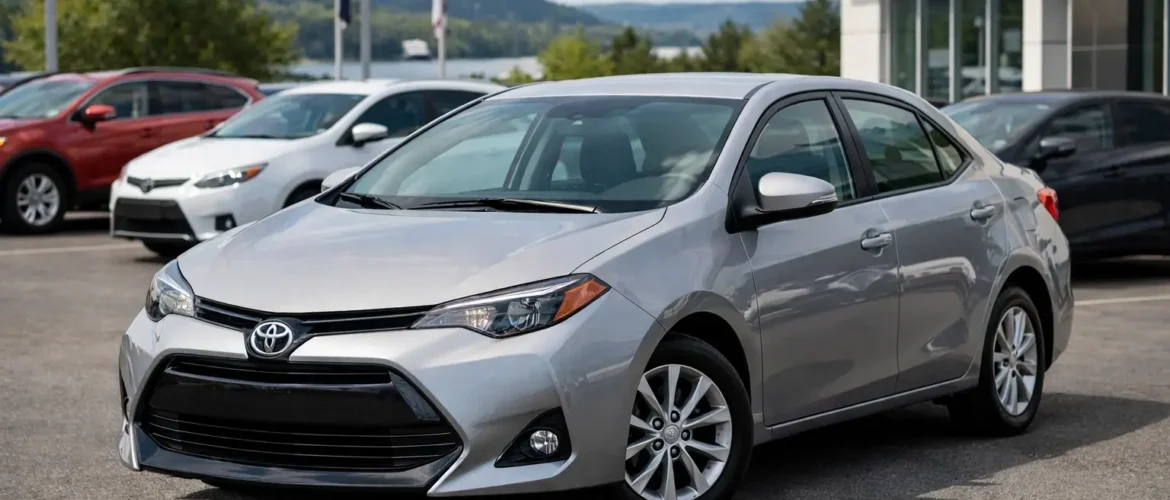 Toyota Corolla usagée en Ontario