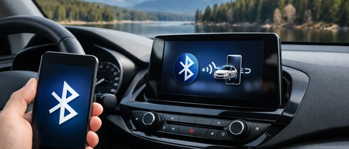 Voiture avec connectivité Bluetooth au Québec