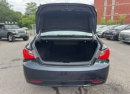 Hyundai Sonata 2011 noir vue arrière