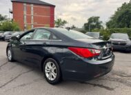 Hyundai Sonata 2011 noir vue arrière