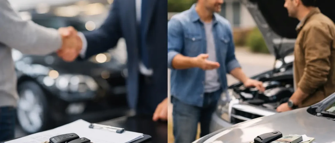 Achat concessionnaire ou particulier, lequel choisir ?
