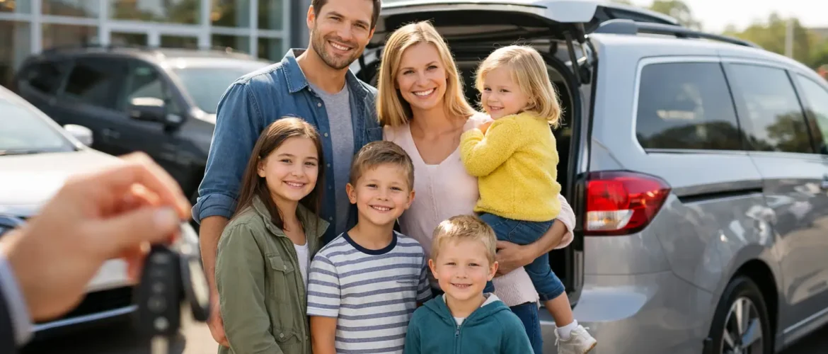 Prêt auto à Edmonton pour famille nombreuse