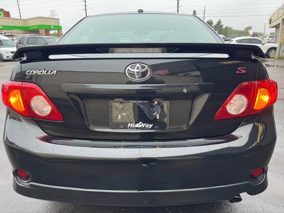 2010 Toyota Corolla S à vendre