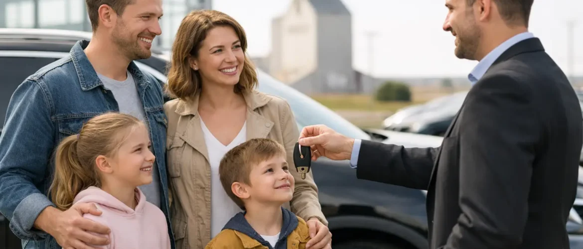 Achat voiture à crédit Gravelbourg pour famille
