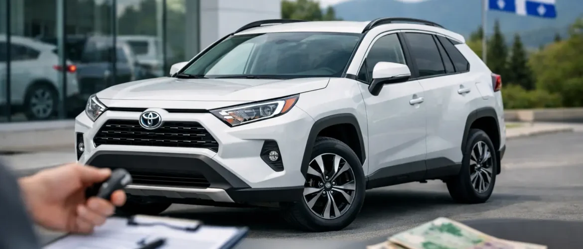 Comment financer une Toyota RAV4 au Québec