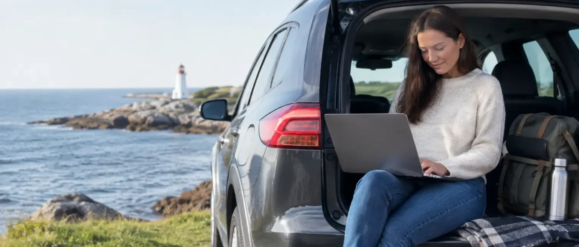 Financement auto en Nouvelle-Écosse pour télétravailleur