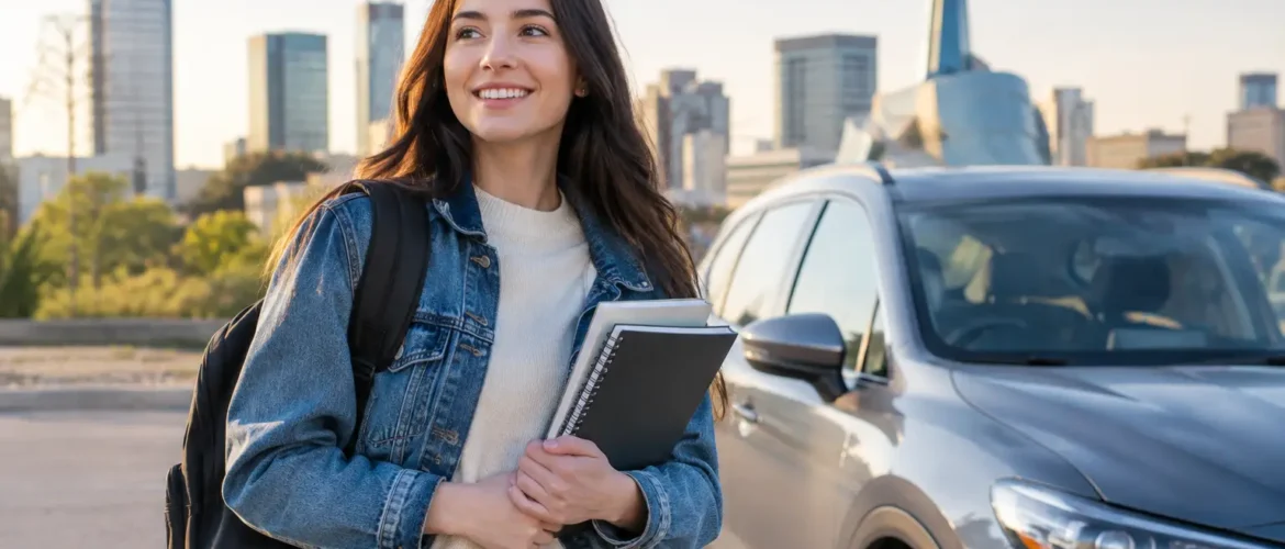 Prêt auto Winnipeg pour étudiant avec emploi à temps partiel